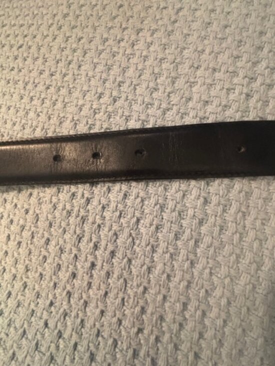 Black Gucci Belt - Picture 5 of 6